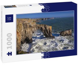 Lais Puzzle - Die Green Bridge in Castlemartin, Pembrokeshire, Wales - 1.000 Teile