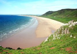 Lais Puzzle - Rhossili Bay, Rhossili, auf der Halbinsel Gower, West Glamorgan, Wales, UK - 500 & 1.000 Teile