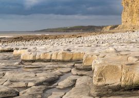 Lais Puzzle - Die Steine und Klippen von Monknash Beach, Vale of Glamorgan, Wales, UK - 500 & 1.000 Teile