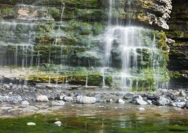 Lais Puzzle - Klippen-Wasserfall Dunraven Bay Glamorgan Wales - 500 & 1.000 Teile