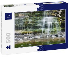 Lais Puzzle - Klippen-Wasserfall Dunraven Bay Glamorgan Wales - 500 Teile