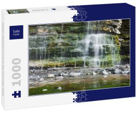 Lais Puzzle - Klippen-Wasserfall Dunraven Bay Glamorgan Wales - 1.000 Teile