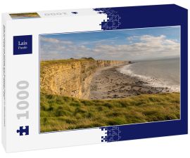 Lais Puzzle - Die walisische Küste am Bristol-Kanal in Monknash Beach, Vale of Glamorgan, Wales, UK - 1.000 Teile