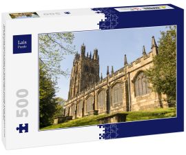 Lais Puzzle - Die Kirche Saint Giles in Wrexham wurde 1506 erbaut und ist die größte mittelalterliche Pfarrkirche in Wales - 500 Teile