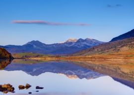 Lais Puzzle - See bei Capel Curig mit Snowdon im Rücken - 500 & 1.000 Teile