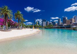 Lais Puzzle - Streets Beach im South Bank Parkland, Brisbane, Australien - 500 & 1.000 Teile