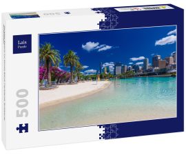 Lais Puzzle - Streets Beach im South Bank Parkland, Brisbane, Australien - 500 Teile