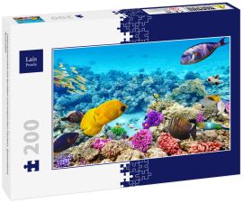 Lais Puzzle - Unterwasserwelt mit Korallen und tropischen Fischen, Queensland, Australien - 200 Teile