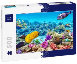 Lais Puzzle - Unterwasserwelt mit Korallen und tropischen Fischen, Queensland, Australien - 500 Teile