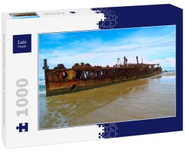 Lais Puzzle - Das Maheno-Wrack auf Fraser Island (Australien) - 1.000 Teile