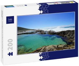 Lais Puzzle - Fraser Island - Champagne Pools und Blick nach Norden, Queensland, Australien - 200 Teile