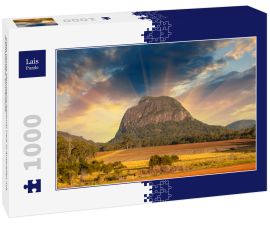 Lais Puzzle - Glass House Mountains National Park in Australien mit dramatischem Sonnenlicht - 1.000 Teile