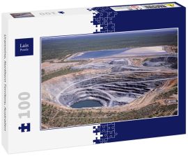 Lais Puzzle - Uranmine, Northern Territory, Australien - 100 Teile