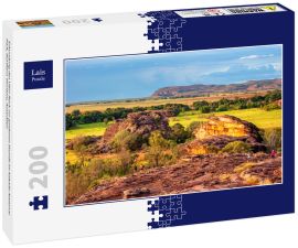 Lais Puzzle - Erkundung des Ubirr Rock zur goldenen Stunde im Kakadu National Park, Northern Territory, Australien - 200 Teile