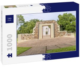Lais Puzzle - Die Ruinen des Rathauses von Darwin, Australien, an einem sonnigen Tag - 1.000 Teile