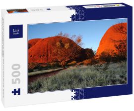 Lais Puzzle - Australien Landschaft: Roter Fels von Alice Spring, Yulara, Mutitjulu, Northern Territory - 500 Teile