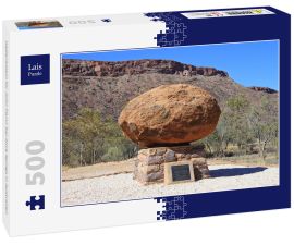 Lais Puzzle - Gedenkstein für John Flynn bei Alice Spings in Australien - 500 Teile