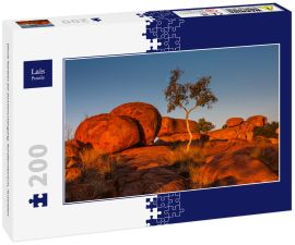 Lais Puzzle - Devils Marbles bei Sonnenuntergang. Nordterritorium, Australien - 200 Teile
