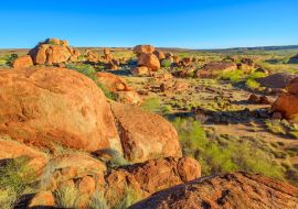 Lais Puzzle - Panoramaluftaufnahme von riesigen Granitblöcken bei Karlu Karlu oder Devils Marbles im Northern Territory, Australien in der Nähe von Tennant Creek - 500 & 1.000 Teile