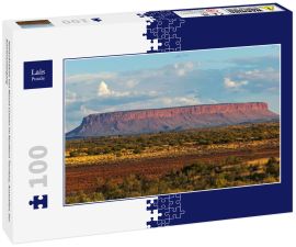 Lais Puzzle - Nahaufnahme von Mount Conner im Northern Territory, Australien, bei Sonnenuntergang - 100 Teile
