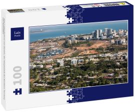 Lais Puzzle - Eine Luftaufnahme von Darwin, der Hauptstadt des Northern Territory von Australien - 100 Teile