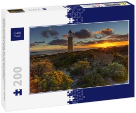 Lais Puzzle - Schöner Sonnenuntergang über Cape Du Couedic Lighthouse. Flinders Chase National Park. Kangaroo Island. Südaustralien - 200 Teile
