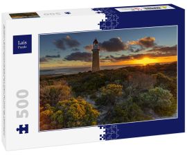 Lais Puzzle - Schöner Sonnenuntergang über Cape Du Couedic Lighthouse. Flinders Chase National Park. Kangaroo Island. Südaustralien - 500 Teile