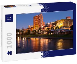 Lais Puzzle - Adelaide, Südaustralien, bei Nacht - 1.000 Teile