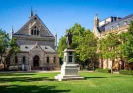 Lais Puzzle - Goodman Crescent Platz und Elder Hall Ansicht in Adelaide South Australia - 500 & 1.000 Teile