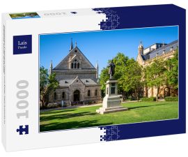 Lais Puzzle - Goodman Crescent Platz und Elder Hall Ansicht in Adelaide South Australia - 1.000 Teile