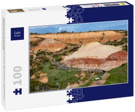 Lais Puzzle - Die ikonischen Felsformationen und der Boardwalk am Sugarloaf Rock Hallett Cove South Australia - 100 Teile