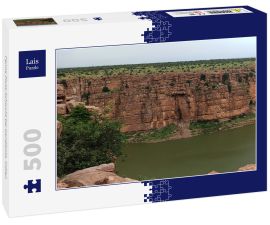 Lais Puzzle - Penna-Fluss-Schlucht bei Gandikota, Indien - 500 Teile