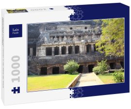 Lais Puzzle - Historische Undavalli-Höhlen in der Nähe der Stadt Vijayawada in Indien - 1.000 Teile
