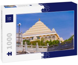 Lais Puzzle - Blick auf das schöne indische Gebäude, Puttaparthi, Andhra Pradesh, Indien - 1.000 Teile