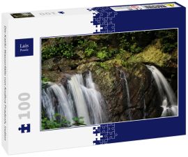 Lais Puzzle - Die Katiki-Wasserfälle von Andhra Pradesh, Indien - 100 Teile