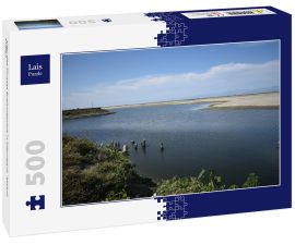 Lais Puzzle - Ufer des Flusses Brahmaputra in Dibrugarh, Assam, Indien - 500 Teile