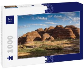 Lais Puzzle - Nachmittagsschatten auf ausreißenden Bienenstockkuppeln im Purnululu National Park, Kimberley, Westaustralien - 1.000 Teile