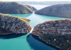 Lais Puzzle - Eine Luftaufnahme der Horizontal Falls in Talbot Bay, Kimberley, Australien - 500 & 1.000 Teile