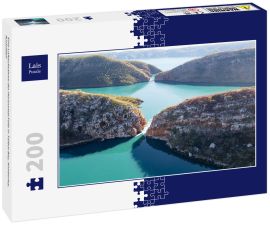 Lais Puzzle - Eine Luftaufnahme der Horizontal Falls in Talbot Bay, Kimberley, Australien - 200 Teile