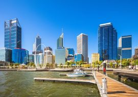 Lais Puzzle - Skyline von Perth in Westaustralien - 500 & 1.000 Teile