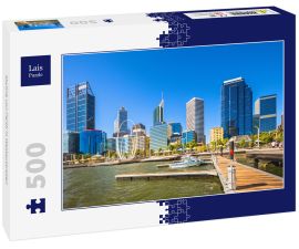 Lais Puzzle - Skyline von Perth in Westaustralien - 500 Teile