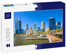Lais Puzzle - Skyline von Perth in Westaustralien - 1.000 Teile