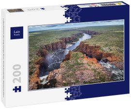Lais Puzzle - Luftaufnahme des King George River, North Kimberley, Westaustralien - 200 Teile
