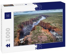 Lais Puzzle - Luftaufnahme des King George River, North Kimberley, Westaustralien - 1.000 Teile
