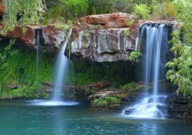 Lais Puzzle - Wasserfälle am Fern Pool im Karijini National Park, Australien - 500 & 1.000 Teile