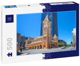 Lais Puzzle - Rathaus von Perth in Australien von Sträflingen erbaut - 500 Teile