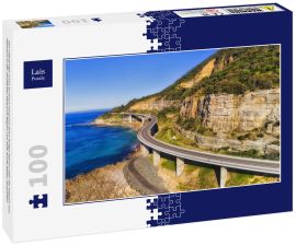 Lais Puzzle - Sea Cliff Bridge und Lawrence Hargrave Drive Bridge führen über die Klippen von Illawarra in der nördlichen Illawarra-Region von New South Wales, Australien - 100 Teile