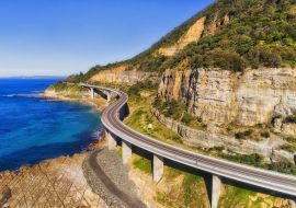 Lais Puzzle - Sea Cliff Bridge und Lawrence Hargrave Drive Bridge führen über die Klippen von Illawarra in der nördlichen Illawarra-Region von New South Wales, Australien - 500 & 1.000 Teile