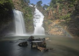 Lais Puzzle - Tirathgarh-Wasserfall bei Jagdalpur, Chhattisgarh, Indien - 500 & 1.000 Teile