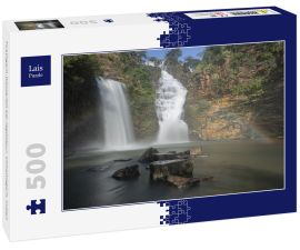 Lais Puzzle - Tirathgarh-Wasserfall bei Jagdalpur, Chhattisgarh, Indien - 500 Teile